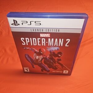 PS5 Marvel Spider-Man 2  Launch Edition Excellent Pre-Owned Condition